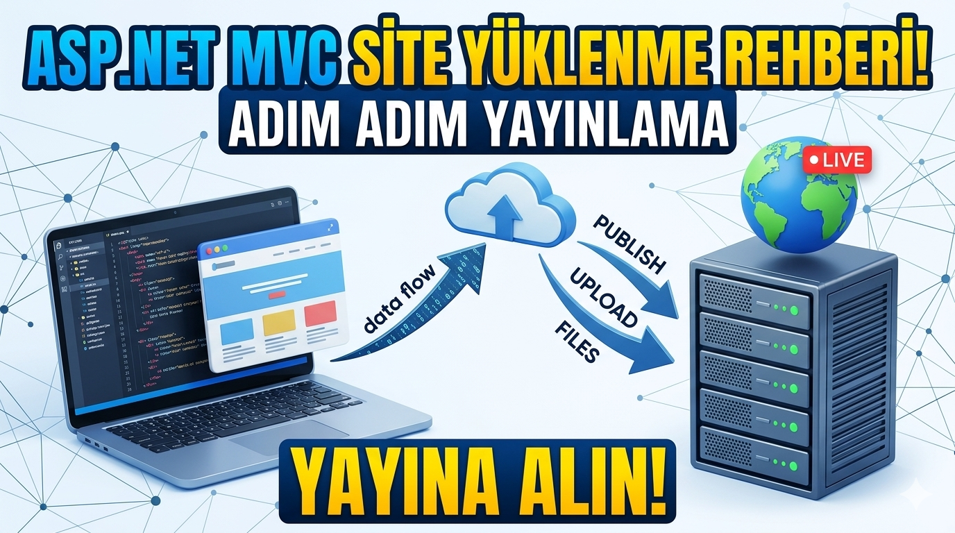 ASP.NET MVC Site Nasıl Yüklenir? | Adım Adım Yayınlama Rehberi